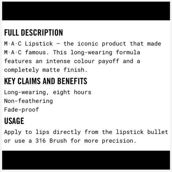 MAC Matte Lipstick Ruby Woo - Picture 15 of 16